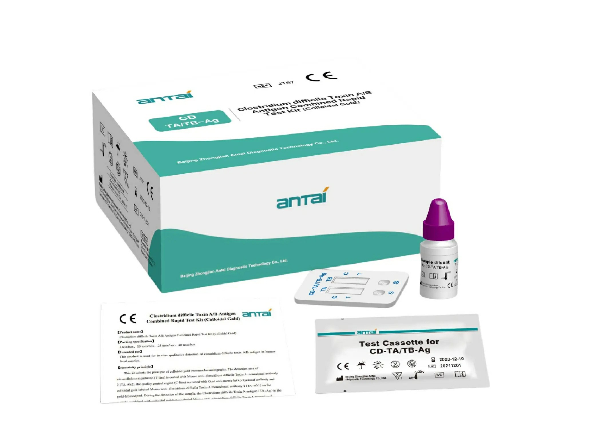 C. difficile toxinic AB Antigen Tests