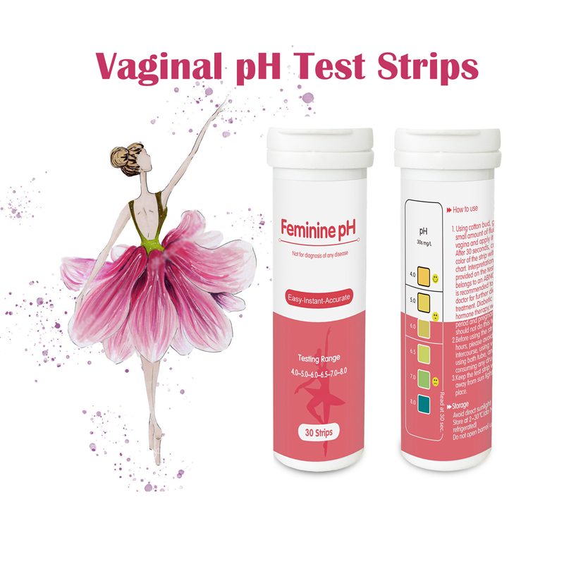 Female Self Vaginal Test Card Health pH Test Strips