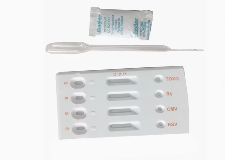 One Step Toxo/Rubella/Cmv/Hsv-I/Hsv-II 5 in 1 Torch Igm Combo Test Kit Comb-5